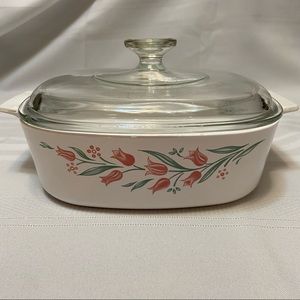 Vintage 90’s Corning ware - “Rosemarie” 2 Qt Casserole with Lid